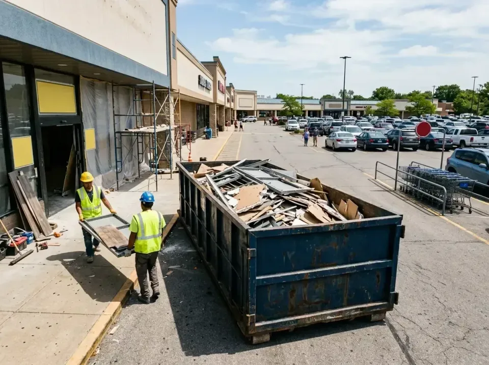 retail-store-renovation-debris-003 — frequently asked questions, Roll-off Dumpster Rentals in Morton, IL